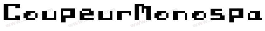 CoupeurMonospace Nor字体转换